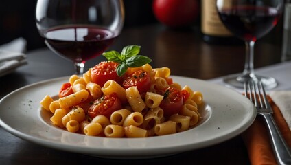 Italian tomato macaroni dish