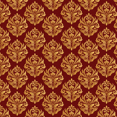 seamless damask pattern