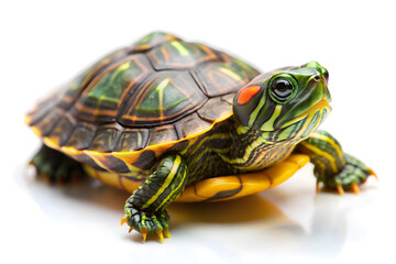 Obraz premium turtle on white background