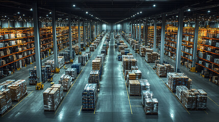 Spacious Warehouse Interior