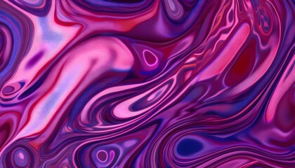 Pink and purple metallic swirls creating abstract lava lamp effect