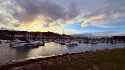 Conwy Estuary and Marina, North Wales
