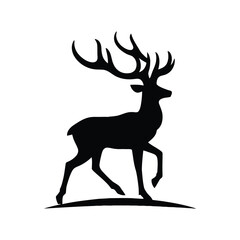 Majestic Wild Deer in Serene Forest Landscape