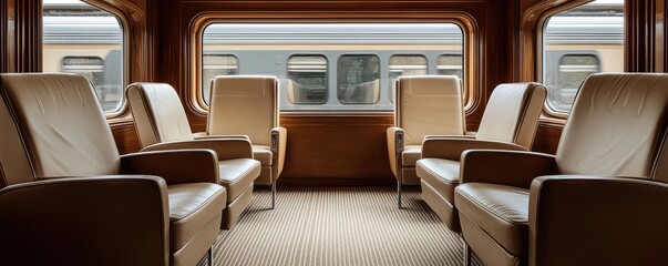 Experience luxury travel panoramic observation car on a scenic train journey