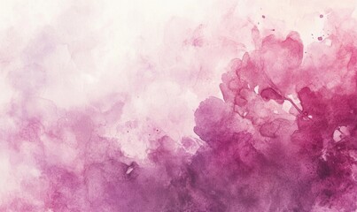 A pink background with a splash of red
