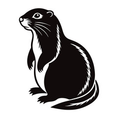 prairie dog vector illustration