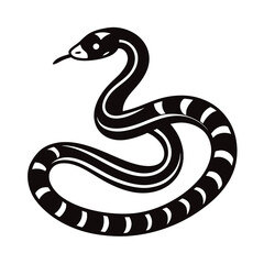 sand boa vector illustration