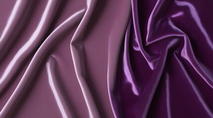 Obraz premium smooth velvet texture with deep folds and glowing highlights shifting from sapphire to purple for high-end visuals