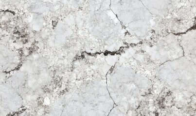 Fototapeta premium A white and grey stone wall with cracks and holes