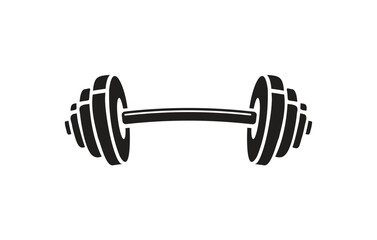 Weight, Weight lifting vector icon.