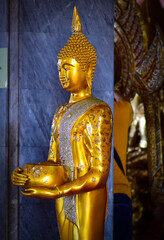 golden buddha statue