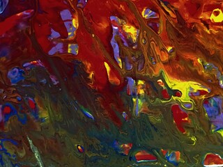 abstract acrylic painting background. Dark acrylic painting background.