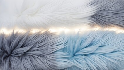 soft fluffy texture in light blue and gray shades for digital backgrounds
