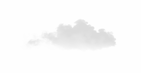 White gray smoke vapor cloud shape transparent PNG, isolated background cutout. Misty effect,