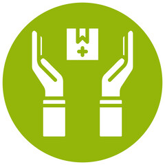 Physical Care Packages Circle icon