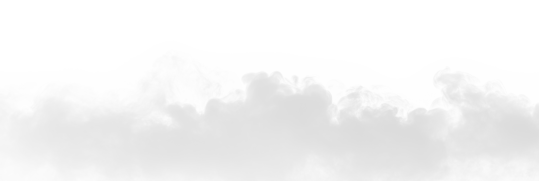 Stage floor white gray smoke mist transparent PNG, isolated background cutout. Misty effect, smoke machine, smog gathering at the bottom