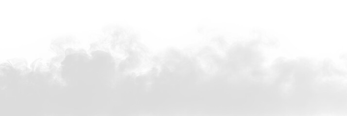 Stage floor white gray smoke mist transparent PNG, isolated background cutout. Misty effect, smoke machine, smog gathering at the bottom