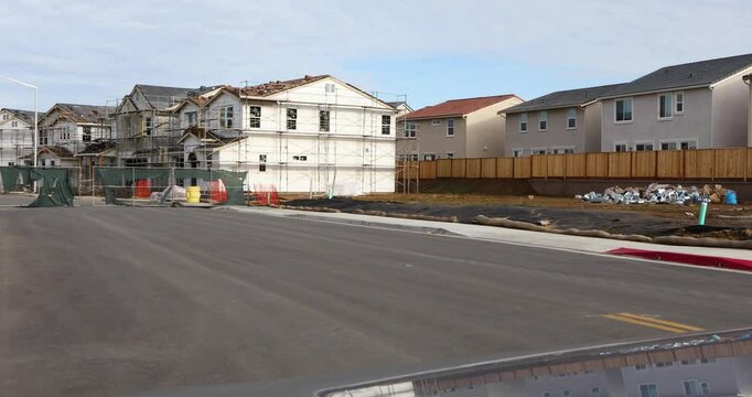 New Housing Construction in Gilroy California