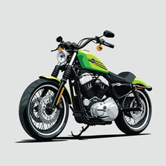 motorbike vector for graphic design