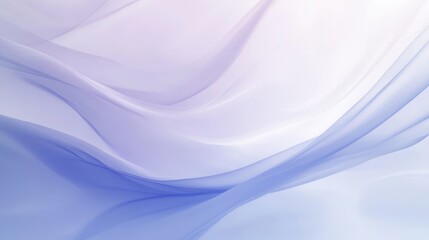 Obraz premium Abstract Lavender and White Waves: Soft, Flowing Background