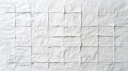 White sheet of paper surrounded by multiple sheets of white paper arranged on a flat surface