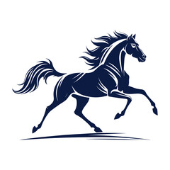 horse silhouette vector design illustration