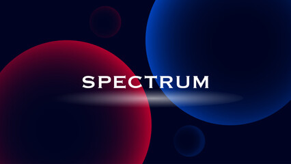 abstract sphere gradient background