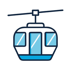 cable car icon design