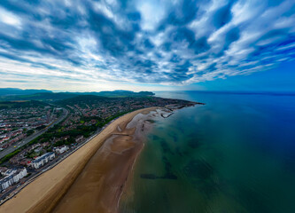 Colwyn Bay, North Wales - panorama