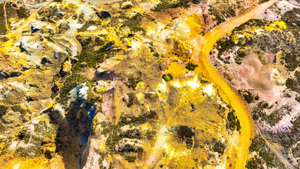 Anglesey, Malltraeth, copper mine,  North Wales