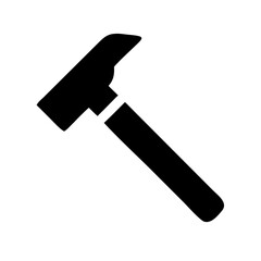 carpenter hammer icon design