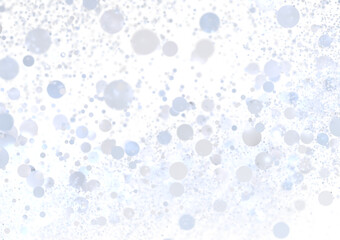 Soft, light blue bubbles on white background. Perfect for backgrounds, textures, and designs.