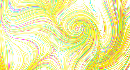 Colorful abstract background with swirling lines and vibrant colors. Perfect for design projects.