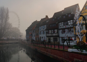 The town of Colmar is a city in the region of France, near the border with Germany.
