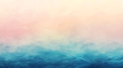 Obraz premium Abstract Pastel Pink And Blue Textured Landscape