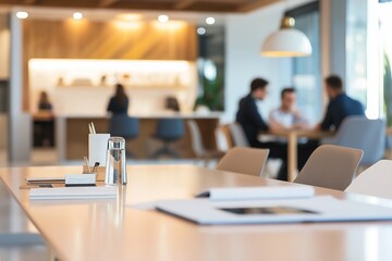 Modern office scene showcases professionals collaborating during building code consultation meeting, emphasizing teamwork. Concept highlights building code consultation meeting process.