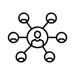 connection icon design