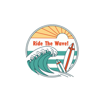 Ride the Wave: Sunset Surf Session