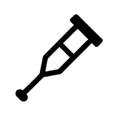 crutch icon design