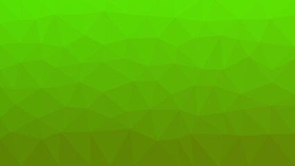 Gradient geometric green background. Generative AI.
