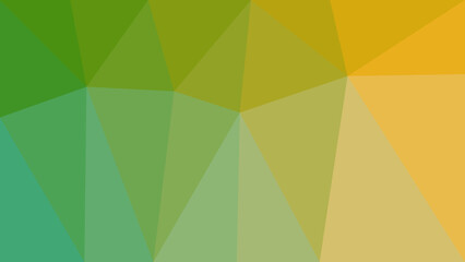Gradient geometric green yellow background. Generative AI.