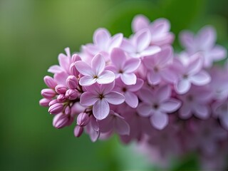 Close-up of Pink Lilac Flowers