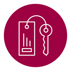 Room Key Icon