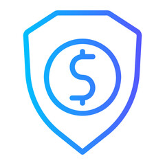 shield gradient icon