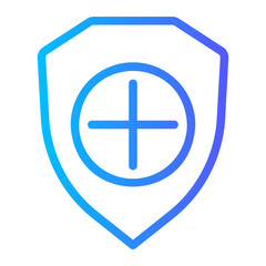 shield gradient icon