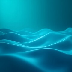 Fototapeta premium Tranquil Blue Waves