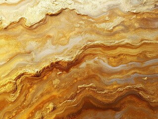 Abstract golden marble texture with liquid gold veins elegant background for luxury design element