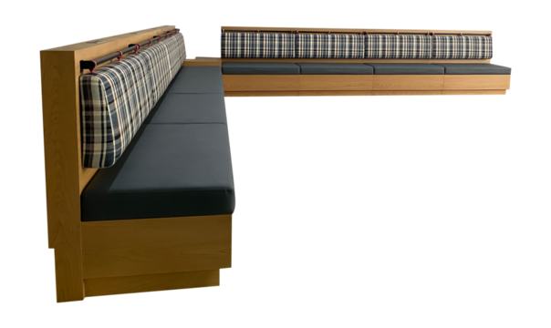 old wooden piano on white and transparent background