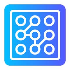 pattern gradient icon