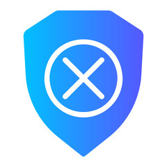 shield gradient icon